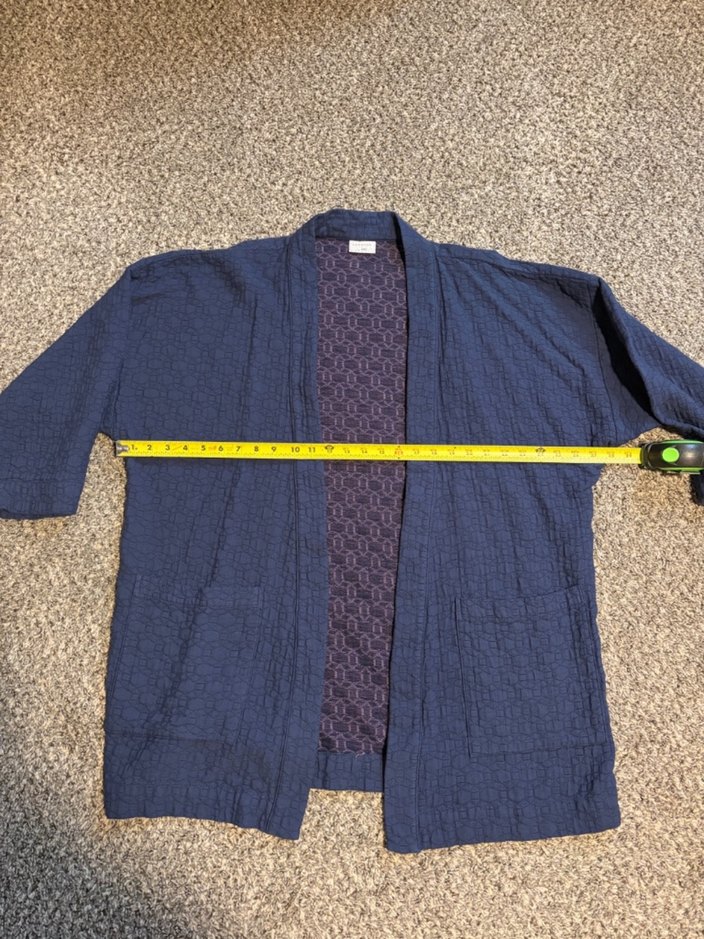 Curator SF Jules Cardigan - Ink 2XL - Picture 4 of 9